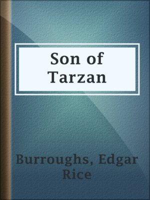 cover image of Son of Tarzan